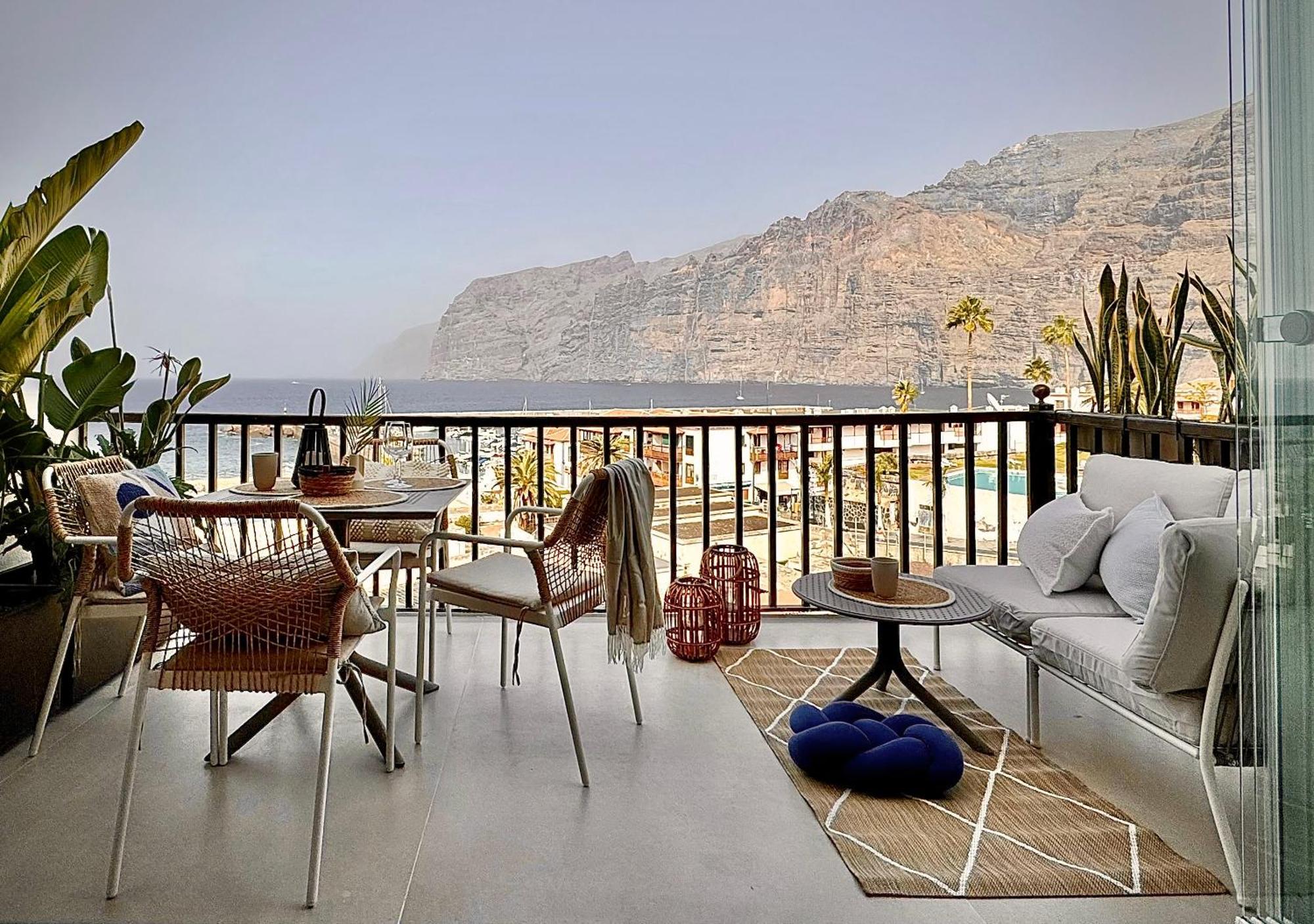 Zama Bella Vista - Swimming Pool - Ac Apartman Acantilado de los Gigantes Kültér fotó
